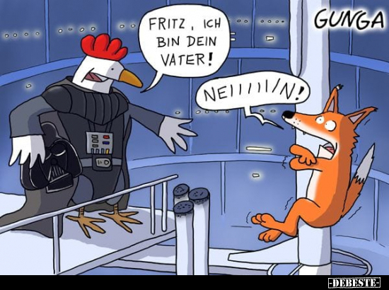 Fritz, ich bin dein Vater!.. - Lustige Bilder | DEBESTE.de