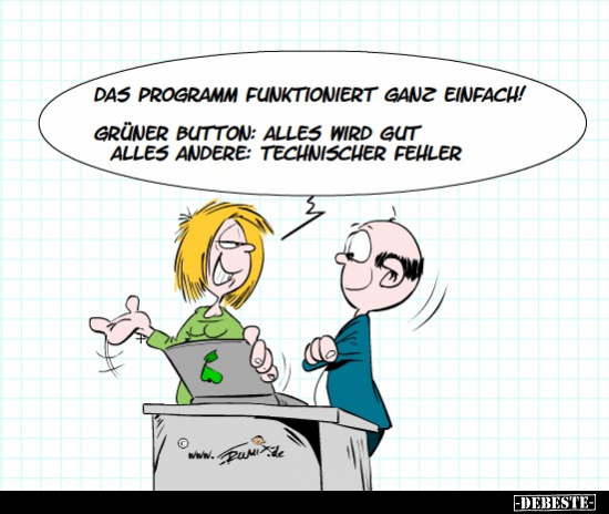 Das Programm funktioniert ganz einfach!.. - Lustige Bilder | DEBESTE.de