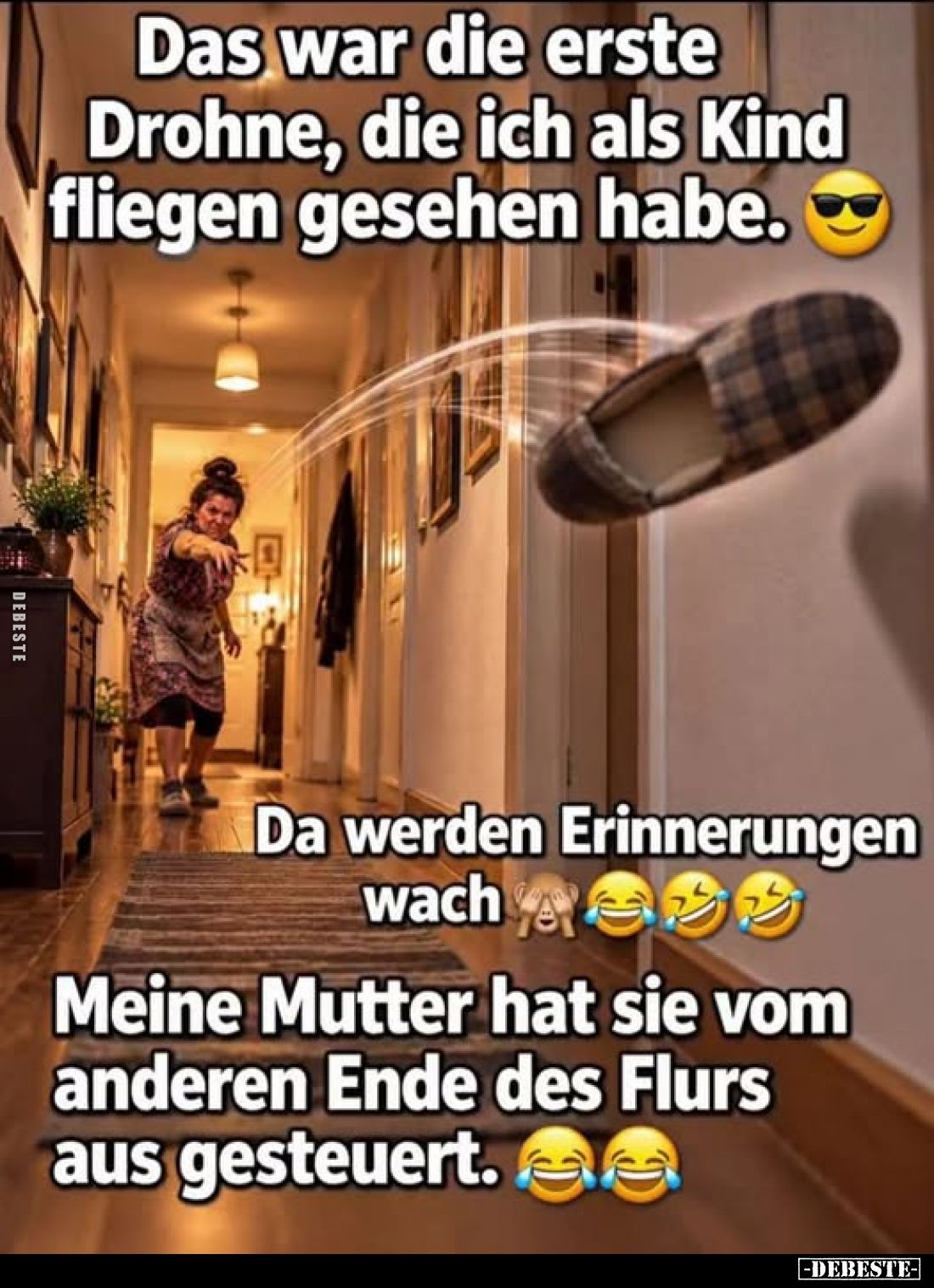 Das war die erste Drohne, die ich als Kind fliegen gesehen habe.
Da werden Erinnerungen wach
Meine Mutter hat sie vom ander...