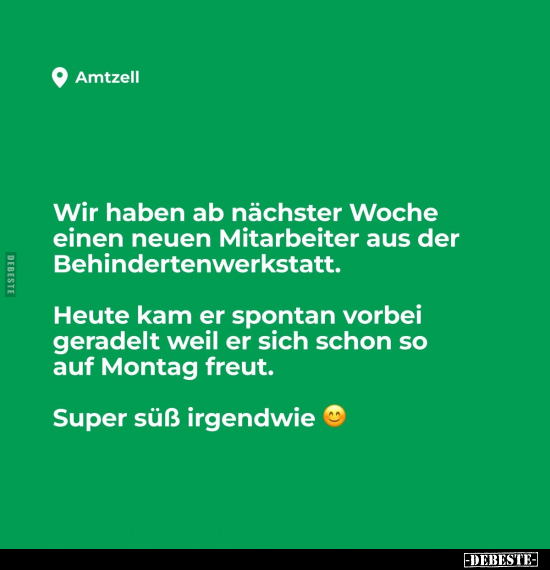 Woche, Mitarbeiter, Heute, Montag, Super, Süß