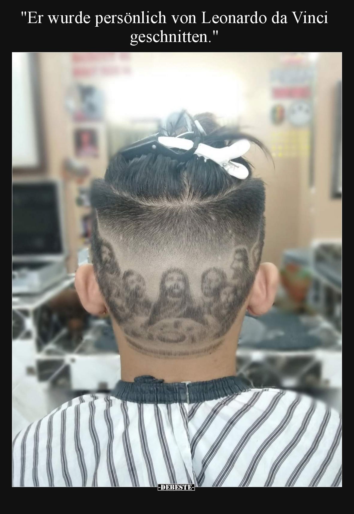 Er wurde persönlich von Leonardo da Vinci geschnitten.