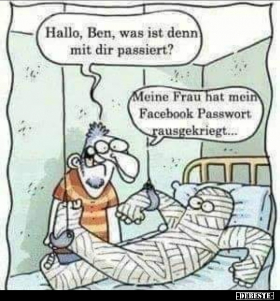 Hallo, Ben, was ist denn mit dir passiert?.. - Lustige Bilder | DEBESTE.de