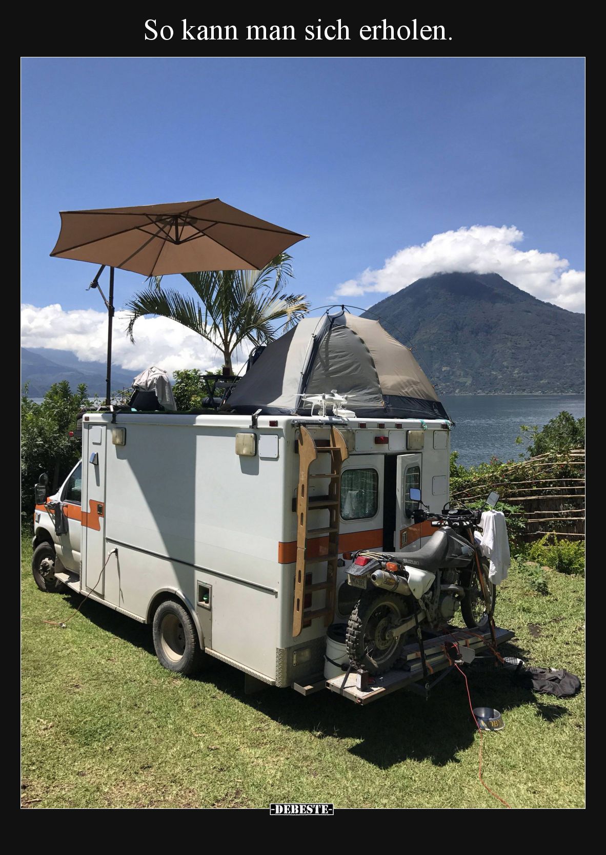 So kann man sich erholen... - Lustige Bilder | DEBESTE.de