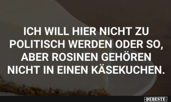 Tote Fliegen im Kuchen? - Lustige Bilder | DEBESTE.de
