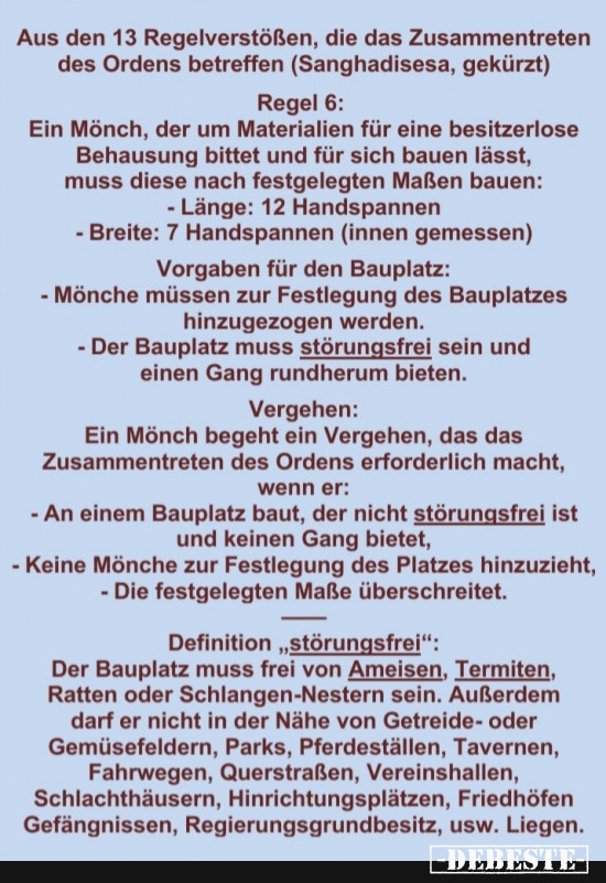 Bauplatz - Mönch und Kuti - Lustige Bilder | DEBESTE.de