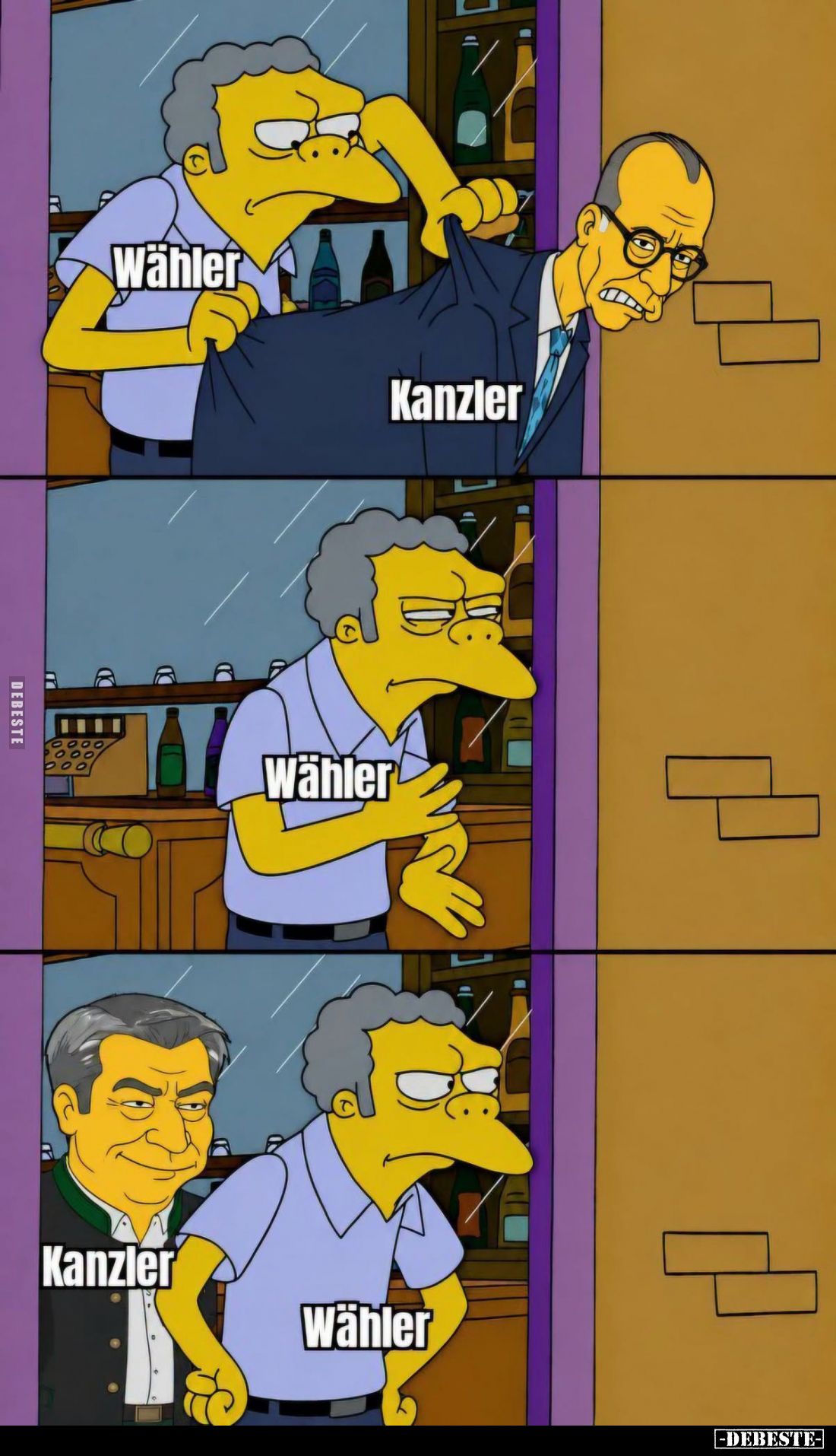 Wähler und
Kanzler.