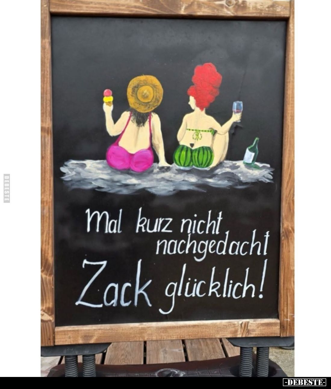 Mal kurz nicht nachgedacht Zack glücklich!