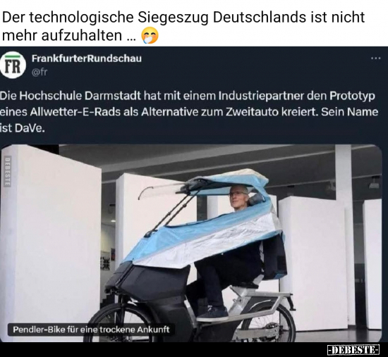 Der technologische Siegeszug Deutschlands ist nicht mehr.. - Lustige Bilder | DEBESTE.de