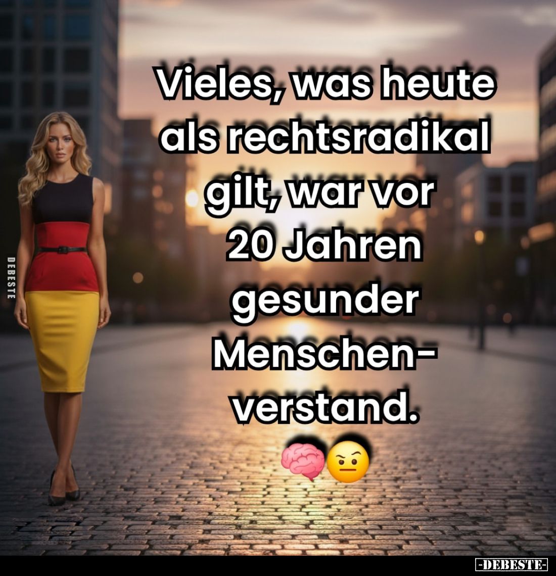 Vieles, was heute als rechtsradikal gilt, war vor 20 Jahren gesunder Menschenverstand.