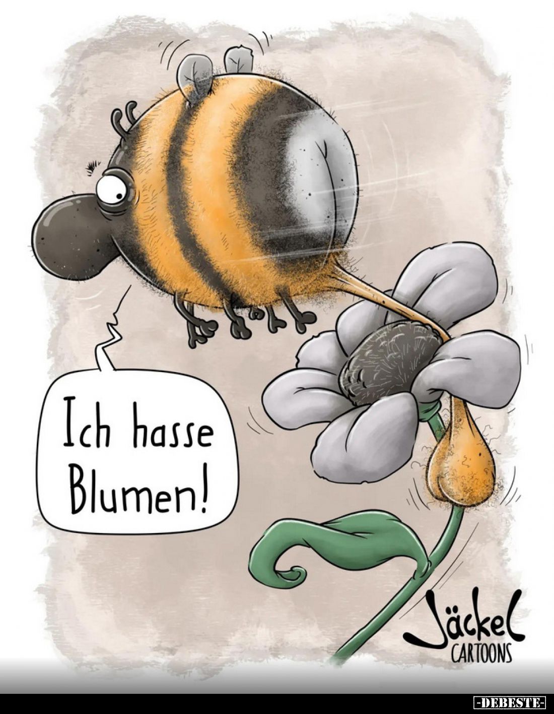 Ich hasse Blumen!.. - Lustige Bilder | DEBESTE.de