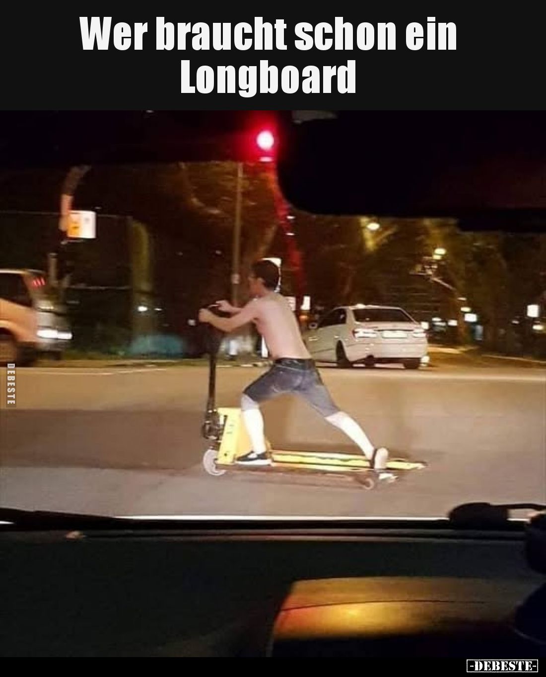 Wer braucht schon ein Longboard