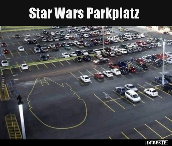 Star Wars Parkplatz.. - Lustige Bilder | DEBESTE.de