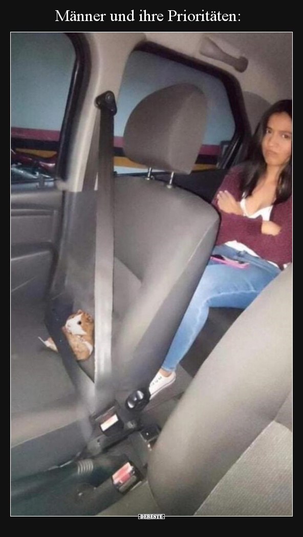 Männer und ihre Prioritäten: