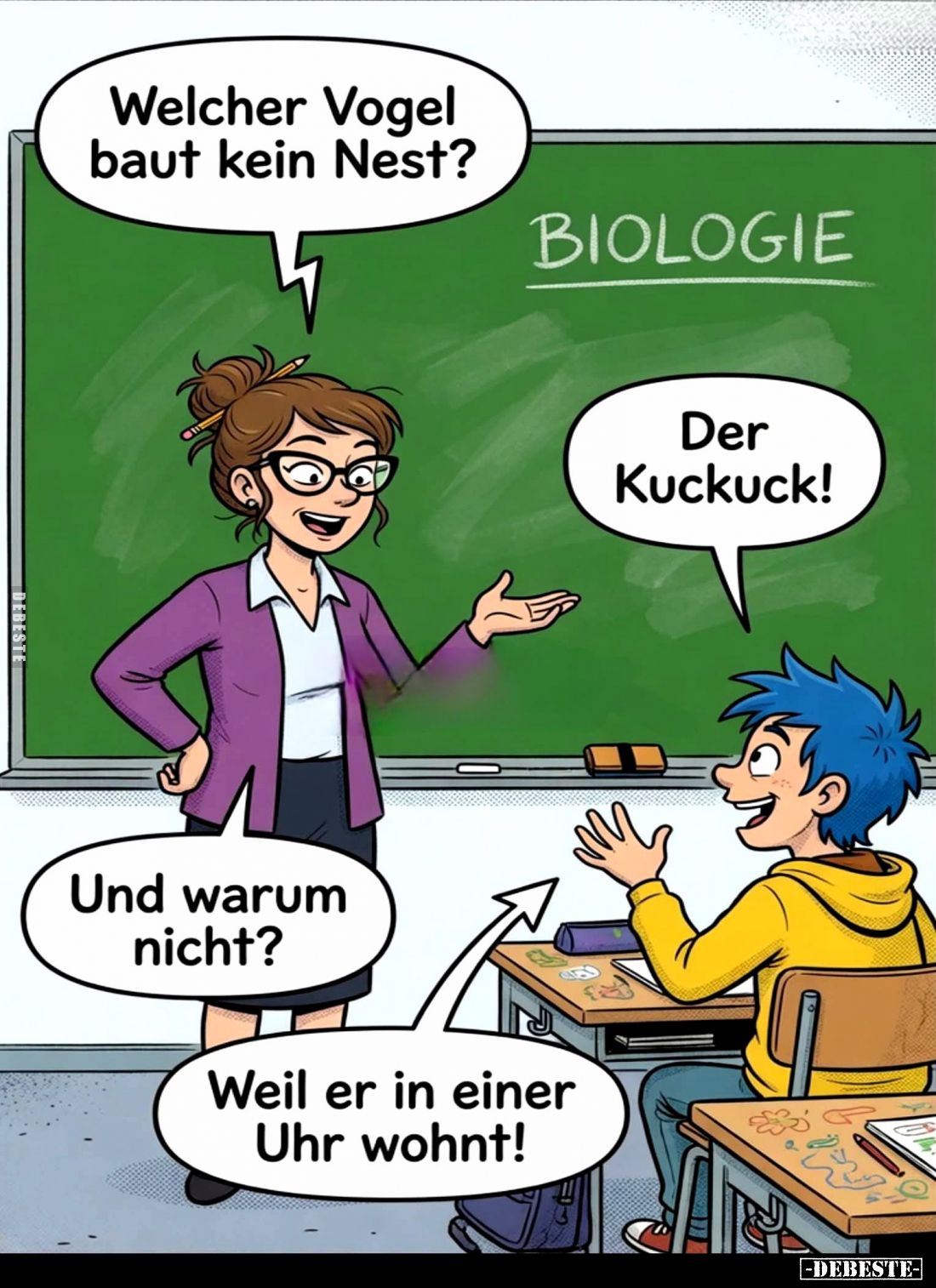 Welcher Vogel baut kein Nest?.. - Lustige Bilder | DEBESTE.de