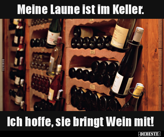 Meine Laune ist im Keller.. - Lustige Bilder | DEBESTE.de