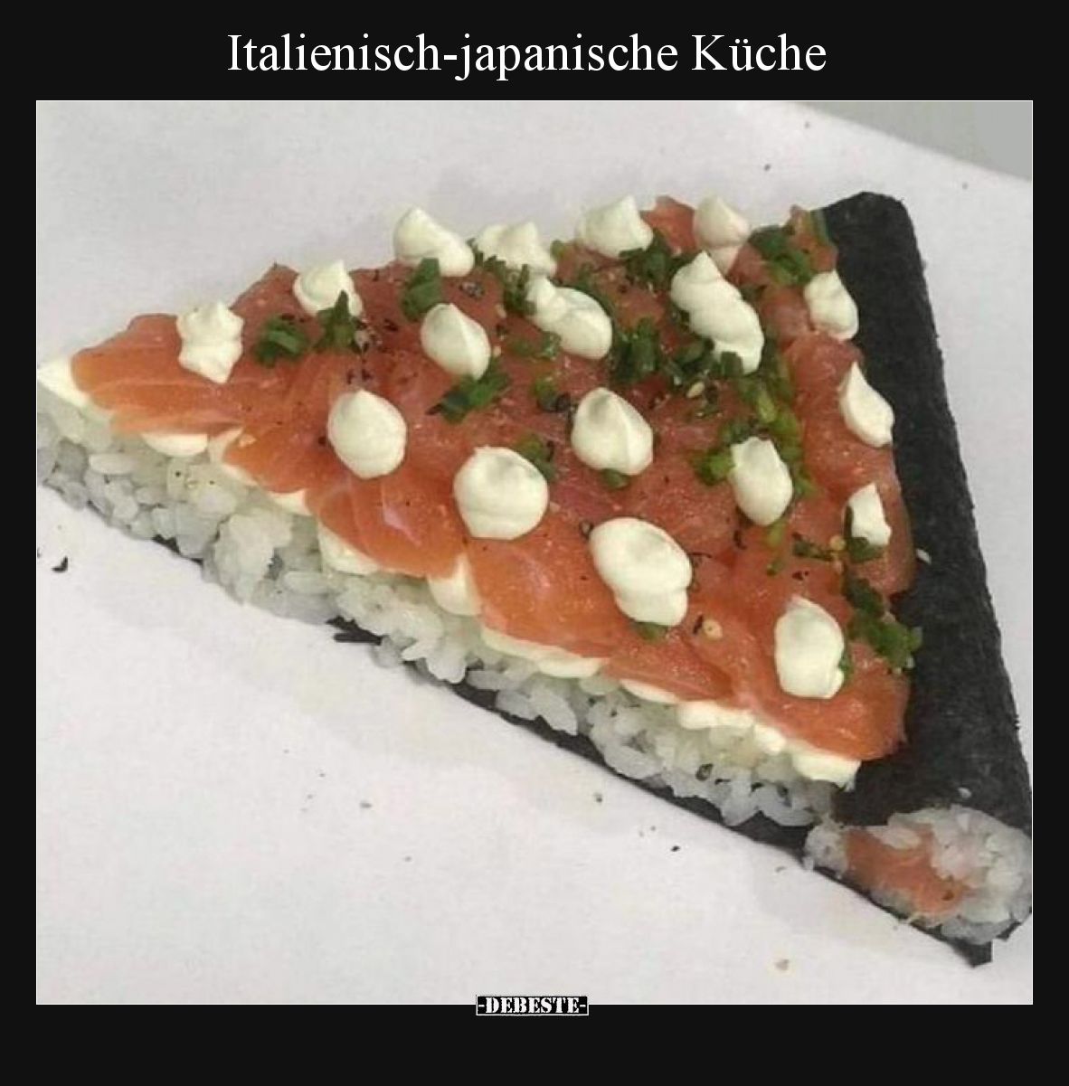 Italienisch-japanische Küche