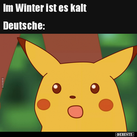 Im Winter ist es kalt.. - Lustige Bilder | DEBESTE.de