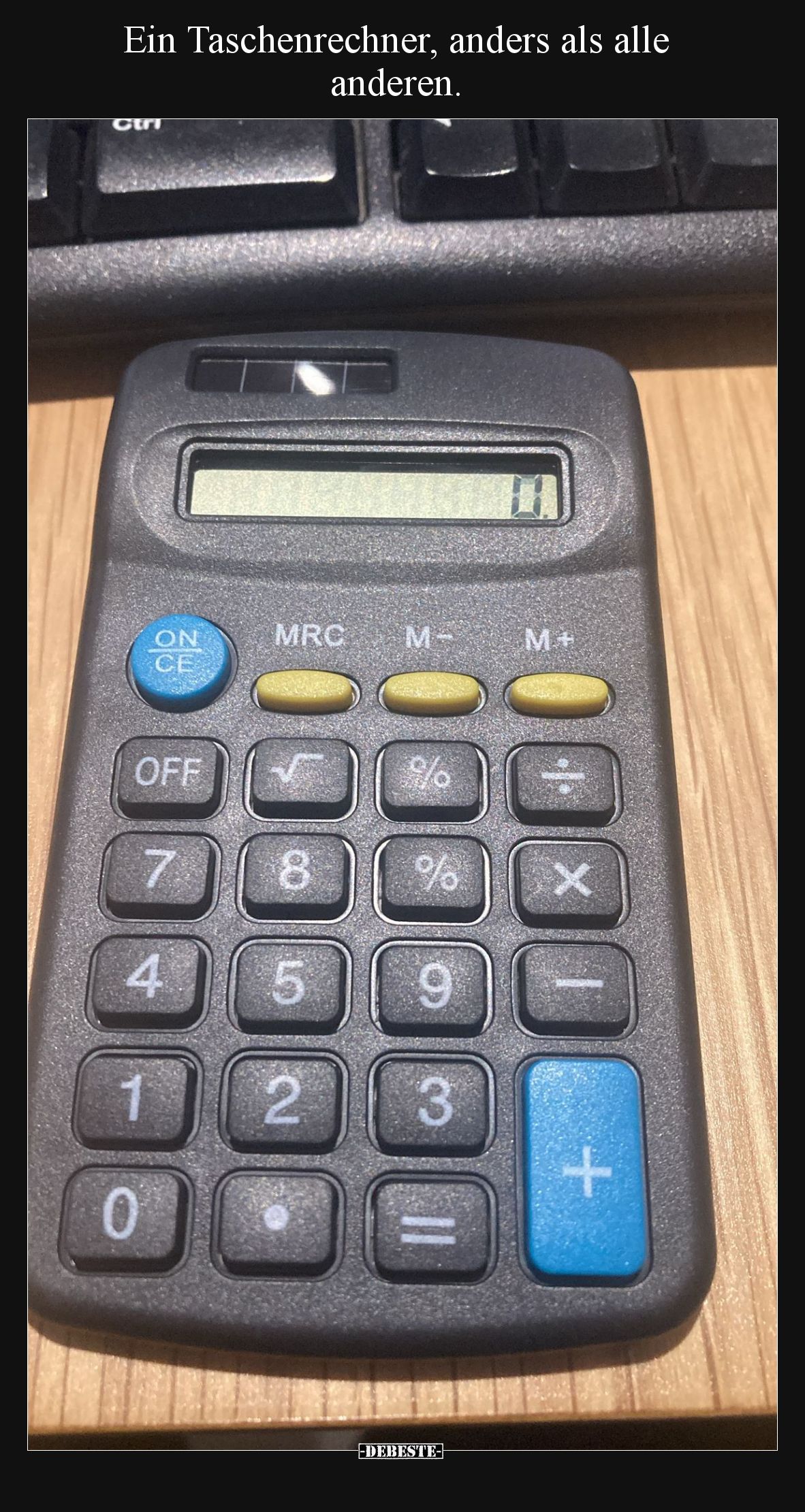 Ein Taschenrechner, anders als alle anderen.
