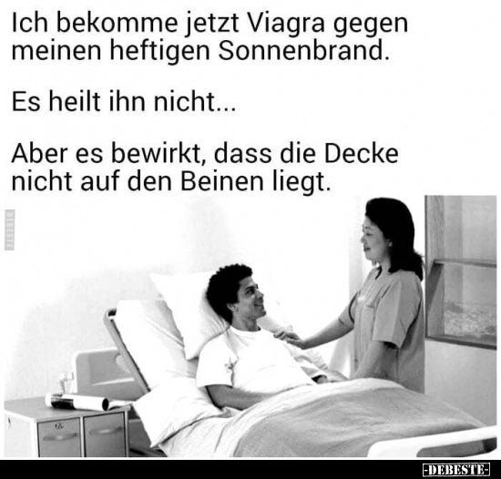 Ich bekomme jetzt Viagra gegen meinen heftigen.. - Lustige Bilder | DEBESTE.de