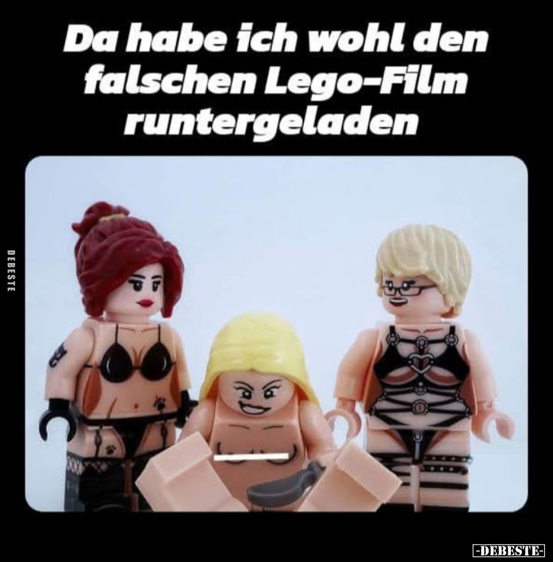 Da habe ich wohl den falschen Lego-Film runtergeladen.