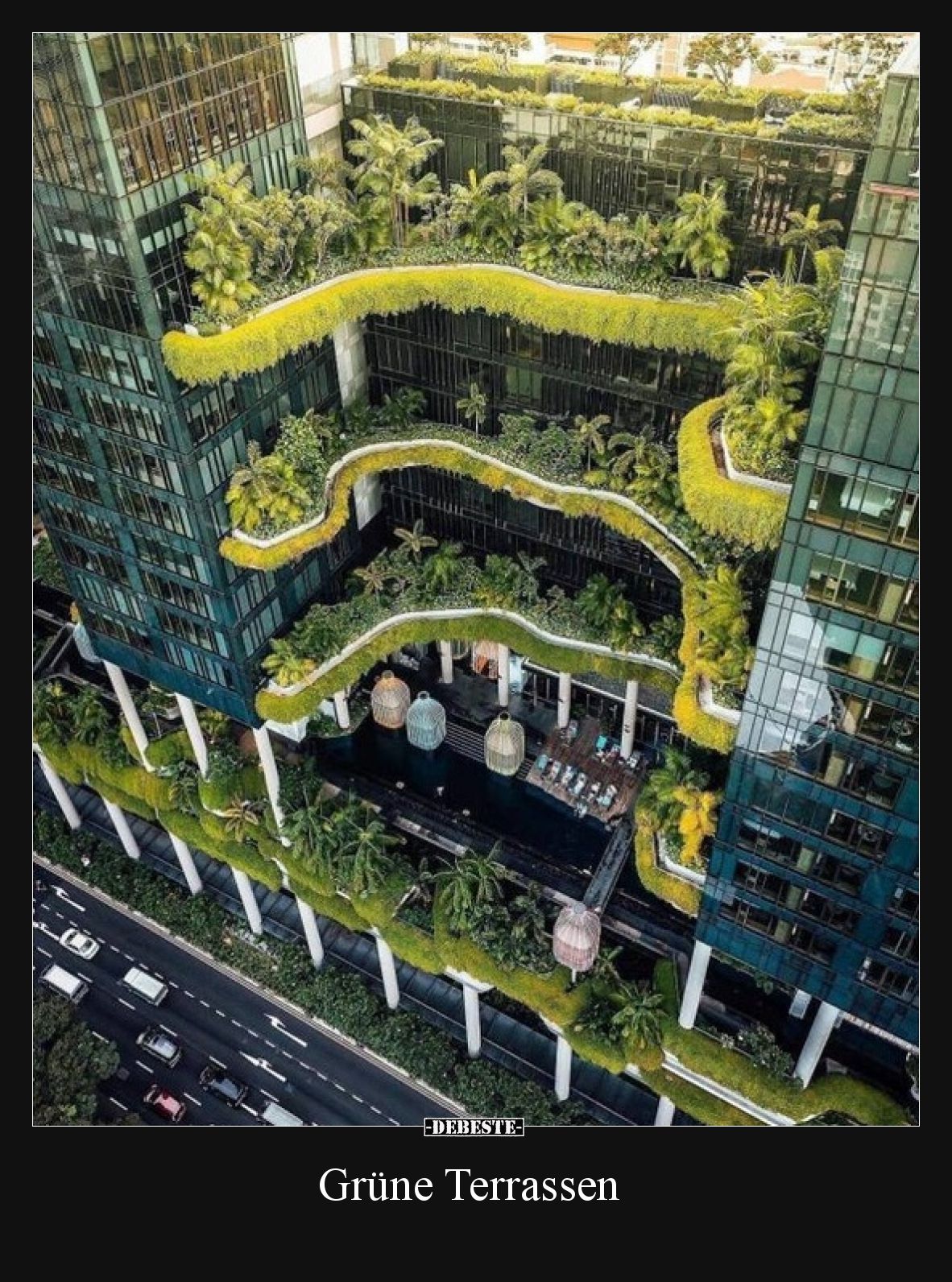 Grüne Terrassen