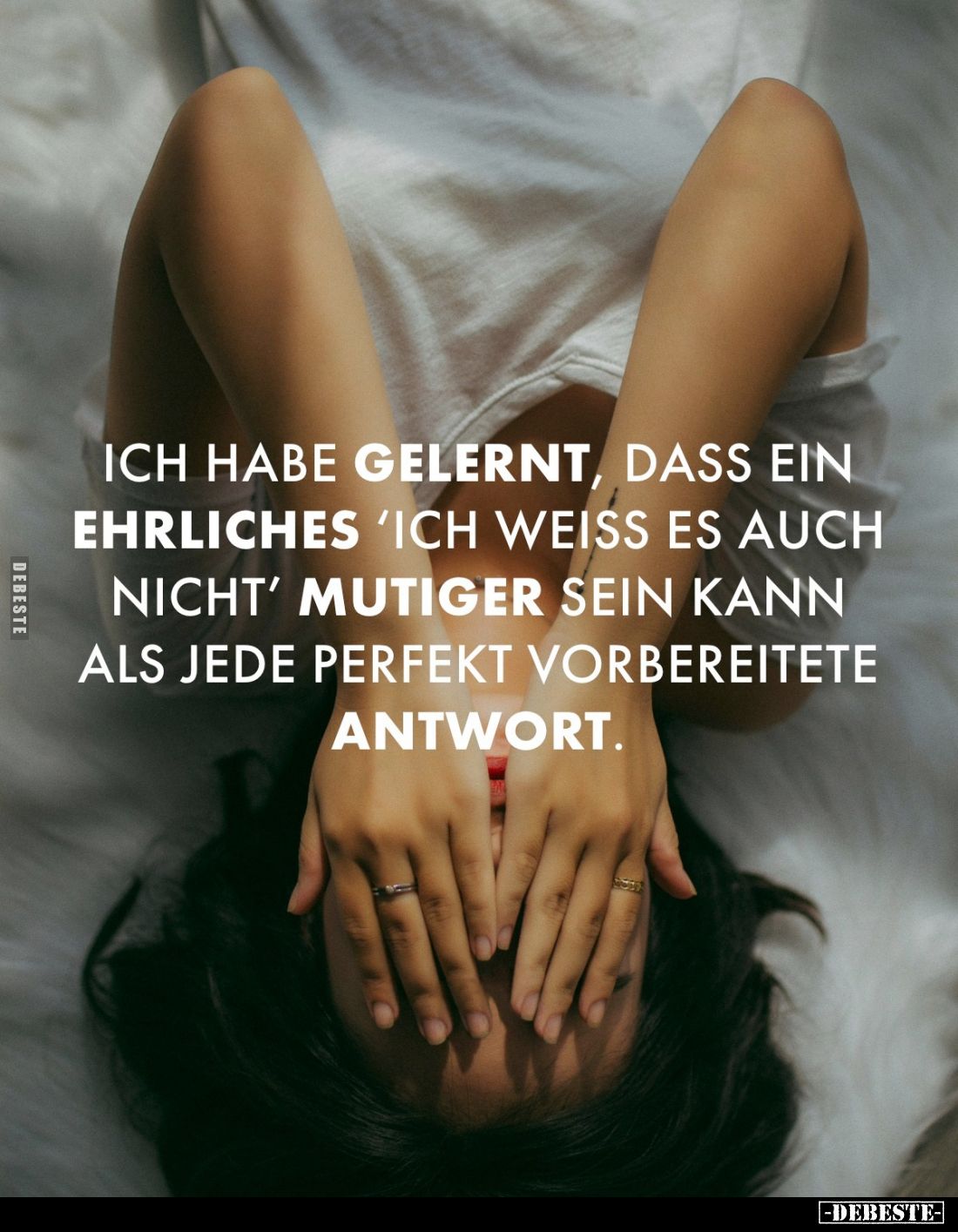 Ich habe gelernt, dass ein ehrliches 'ich weiss es auch nicht' mutiger sein kann als jede perfekt vorbereitete Antwort.