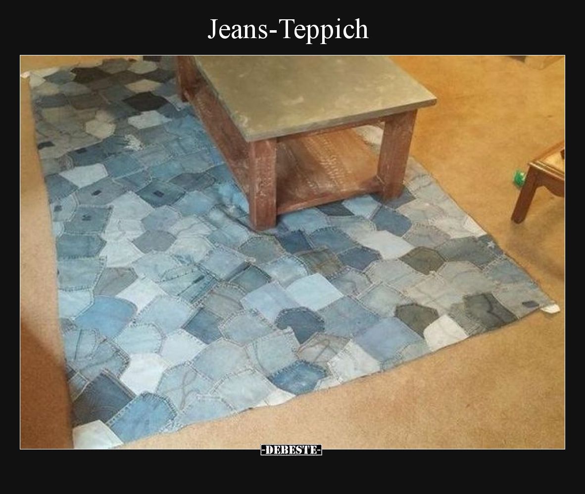 Jeans-Teppich