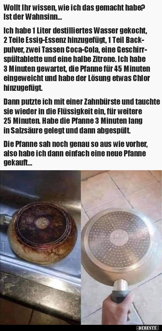 Wollt Ihr wissen, wie ich das gemacht habe?...