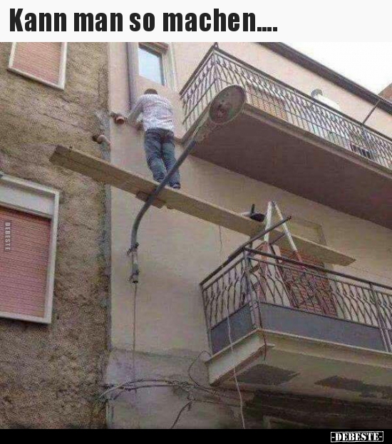 Kann man so machen....