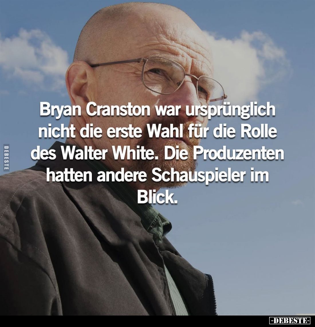 Bryan Cranston war ursprünglich nicht die erste Wahl für.. - Lustige Bilder | DEBESTE.de