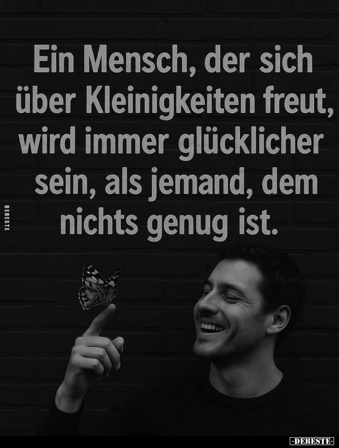 Ein Mensch, der sich über Kleinigkeiten freut.. - Lustige Bilder | DEBESTE.de