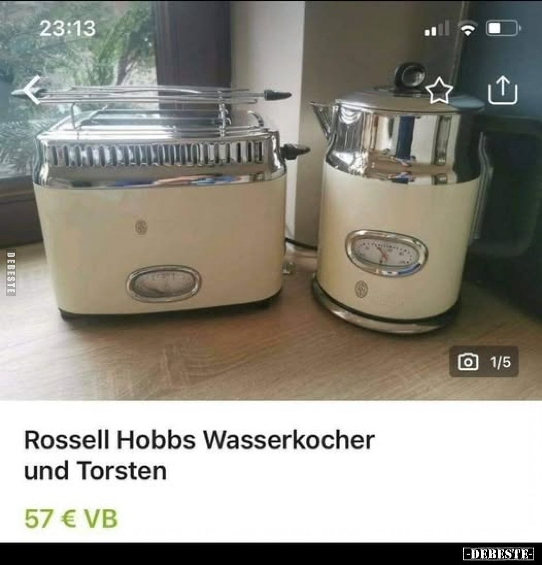Rossell Hobbs Wasserkocher und Torsten
57 € VB