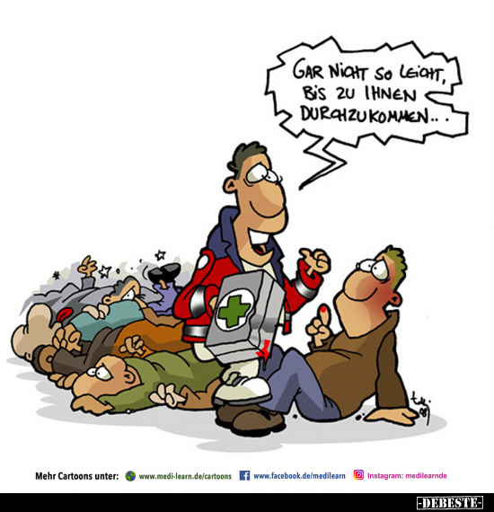Gar nicht so leicht, bis zu ihnen durchzukommen..