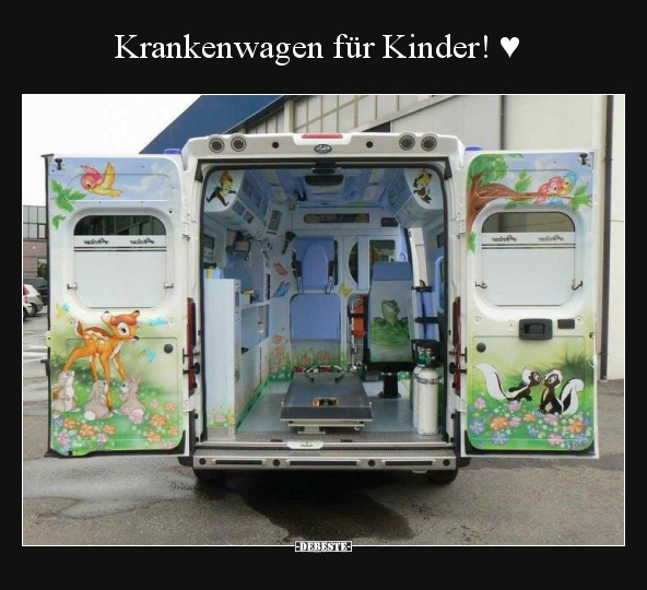 Krankenwagen für Kinder! ♥.. - Lustige Bilder | DEBESTE.de