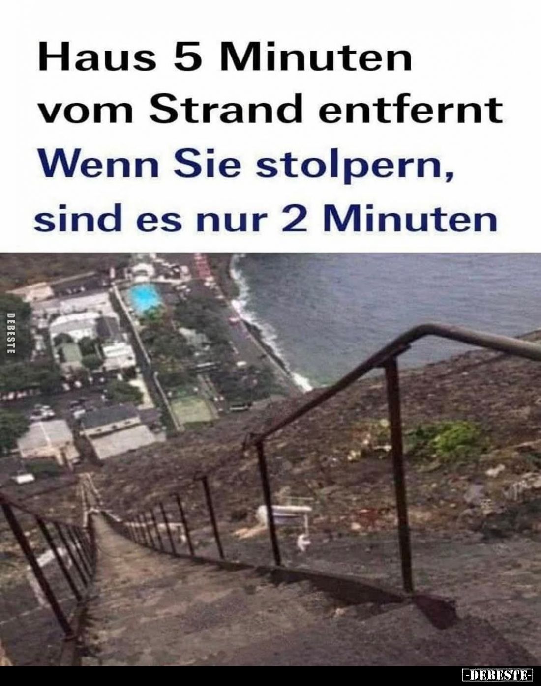 Haus 5 Minuten vom Strand entfernt.
Wenn Sie stolpern, sind es nur 2 Minuten.