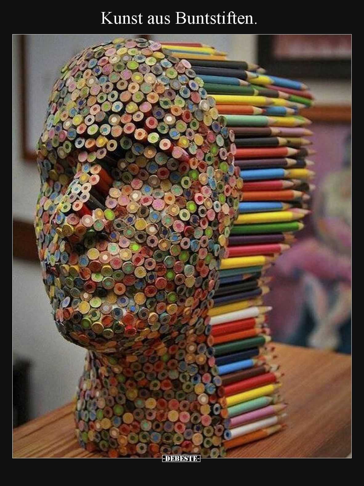 Kunst aus Buntstiften... - Lustige Bilder | DEBESTE.de