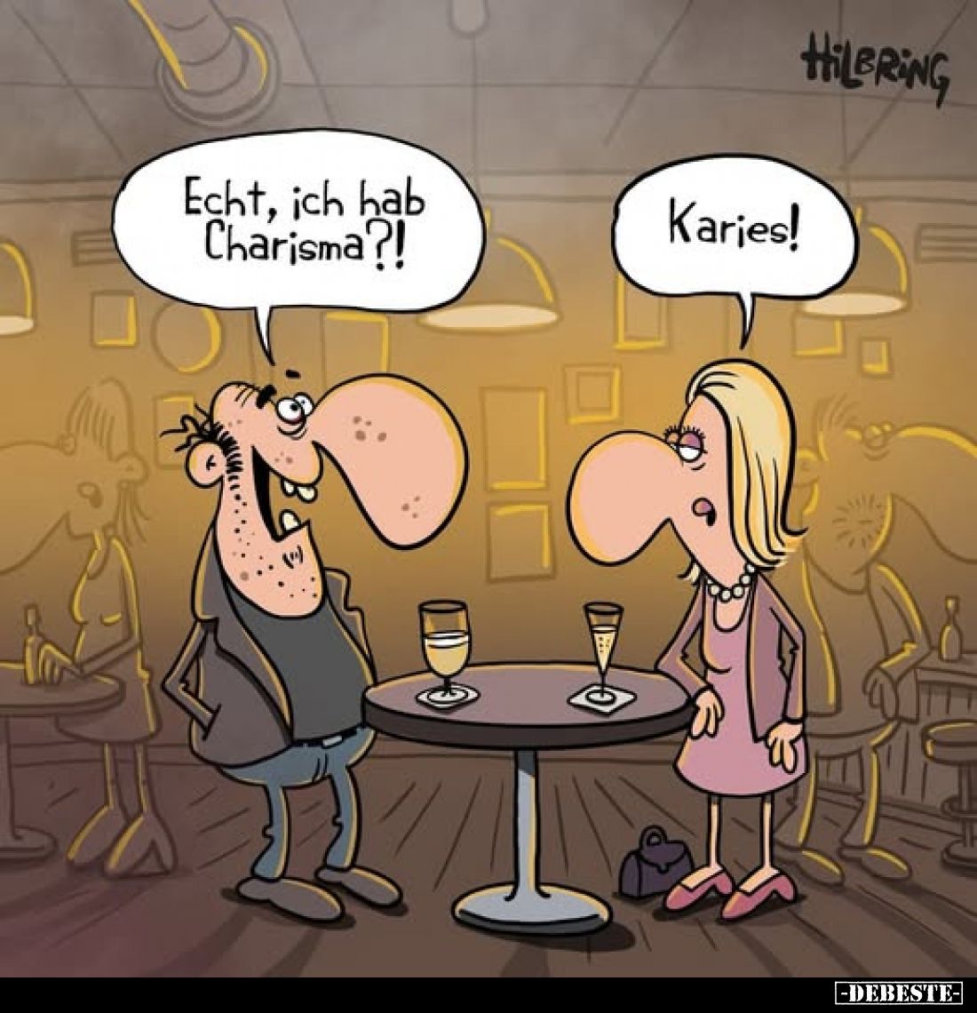 Echt, ich hab Charisma?! Karies!.. - Lustige Bilder | DEBESTE.de