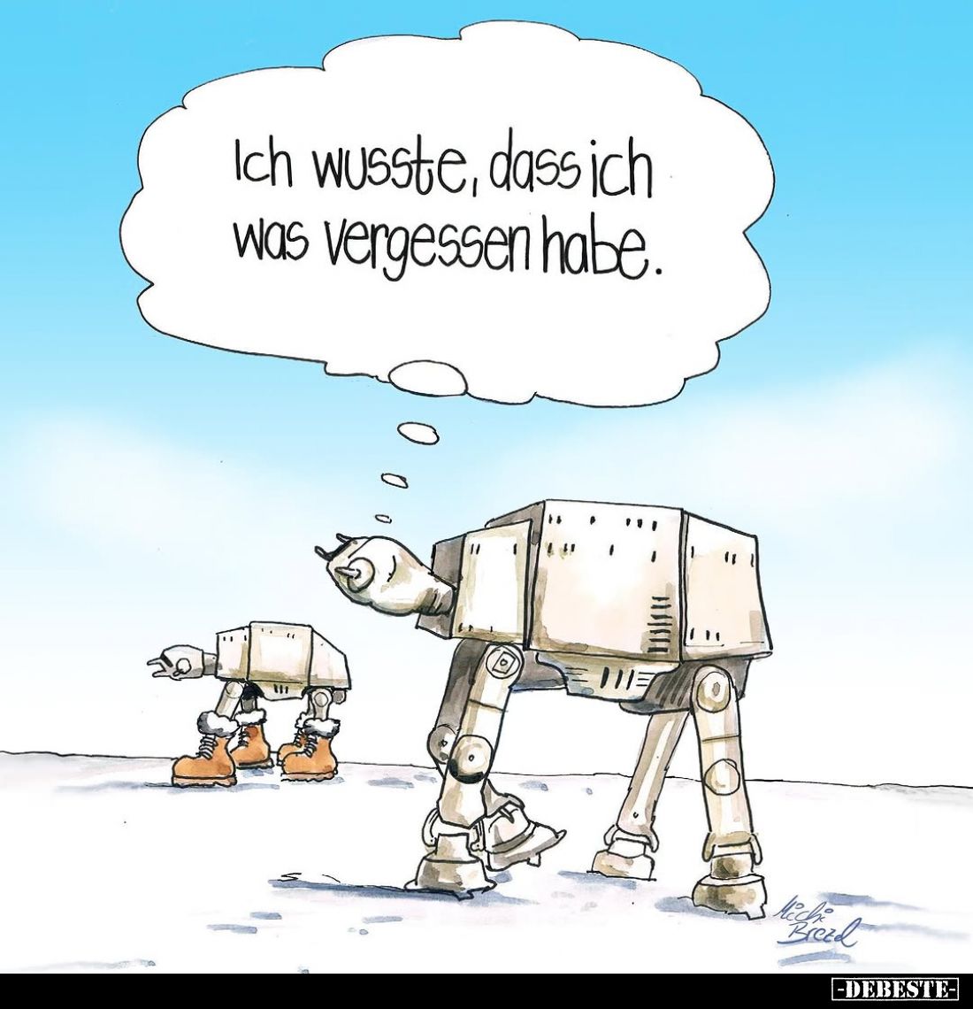 Ich wusste, dass ich was vergessen habe.