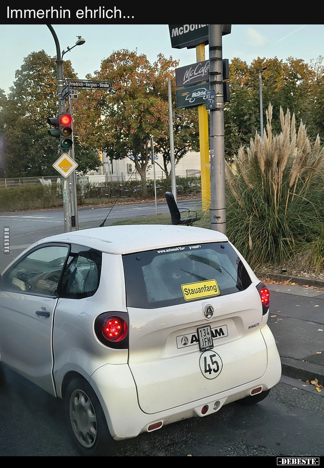 Immerhin ehrlich
