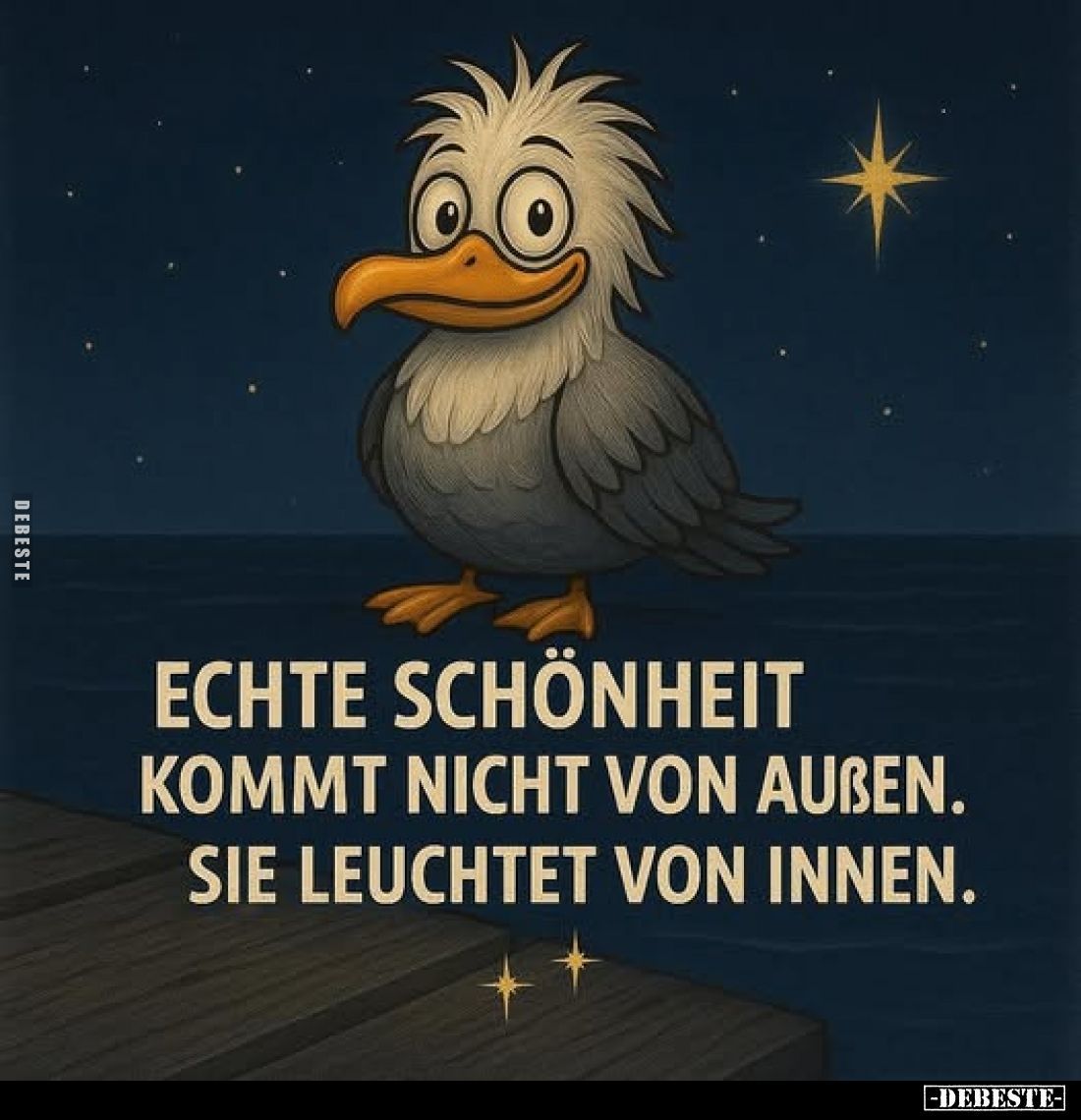 Echte Schönheit kommt nicht von Außen. Sie leuchtet von innen.