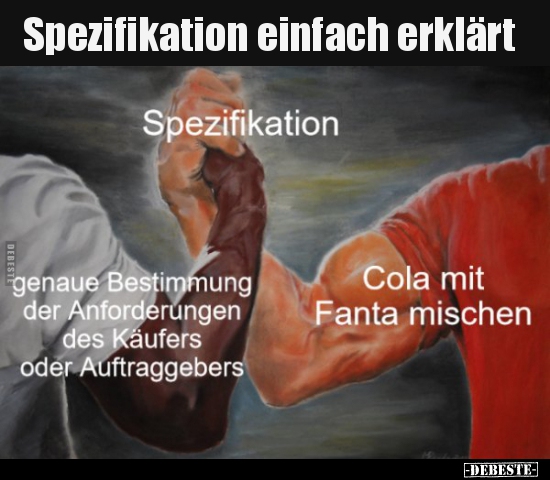 Spezifikation einfach erklärt..