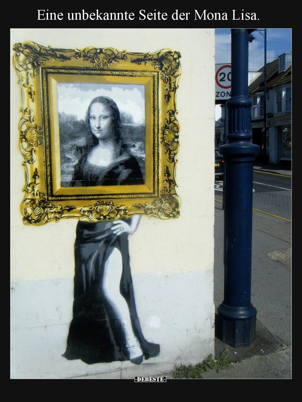 Eine unbekannte Seite der Mona Lisa.