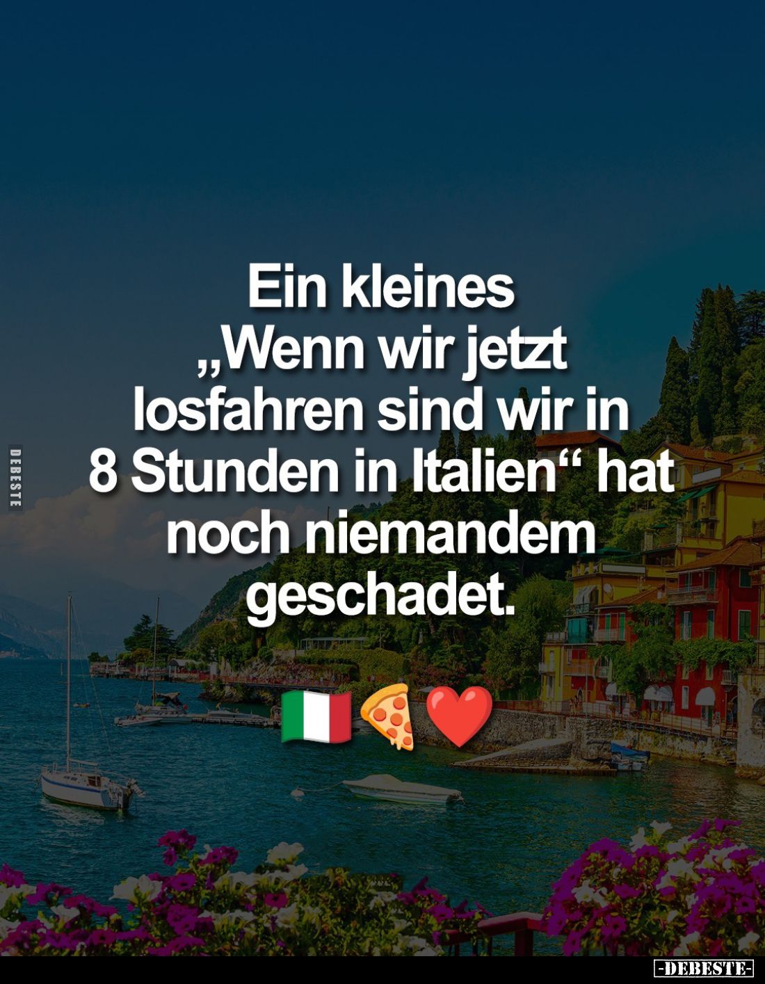 Ein kleines "Wenn wir jetzt losfahren sind wir in 8 Stunden.." - Lustige Bilder | DEBESTE.de