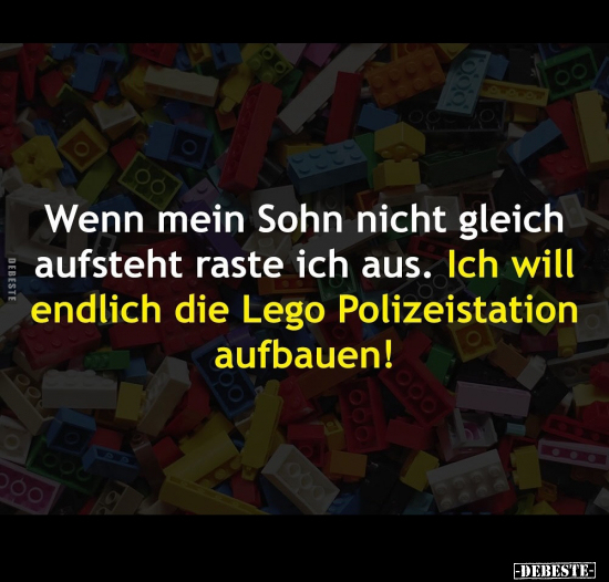 Wenn mein Sohn nicht gleich aufsteht raste ich aus.. - Lustige Bilder | DEBESTE.de