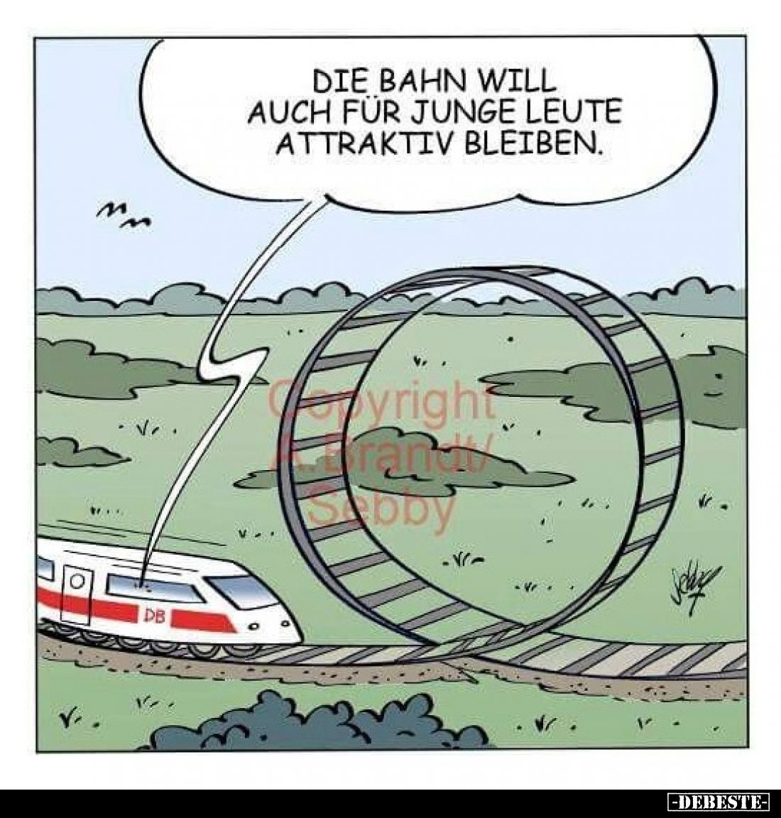 Die Bahn will auch für junge Leute attraktiv bleiben.