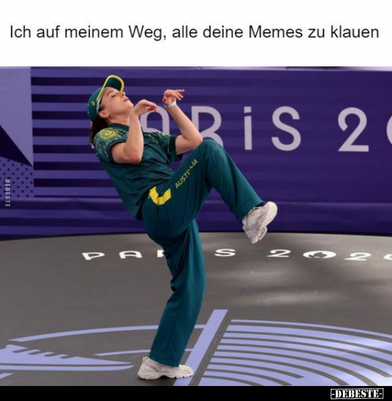 Ich auf meinem Weg, alle deine Memes zu klauen... - Lustige Bilder | DEBESTE.de