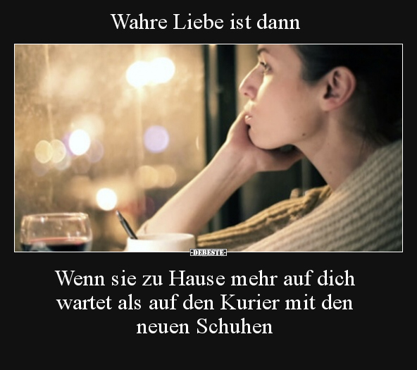 Wahre Liebe ist dann.. - Lustige Bilder | DEBESTE.de