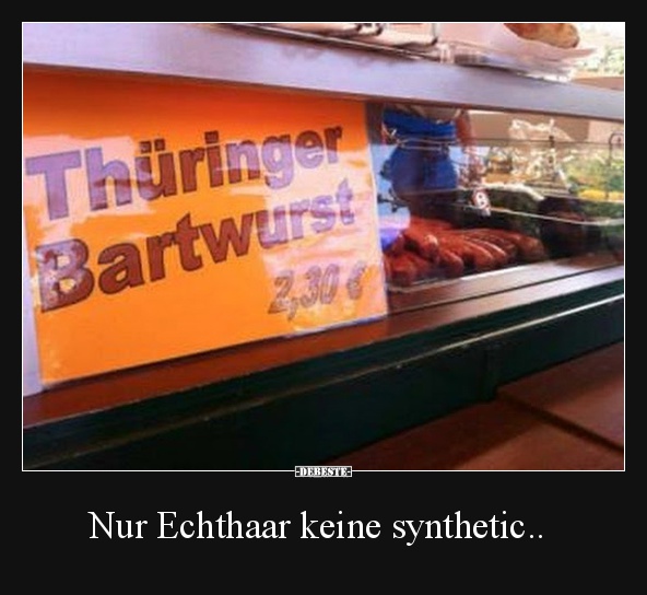 Nur Echthaar keine synthetic..