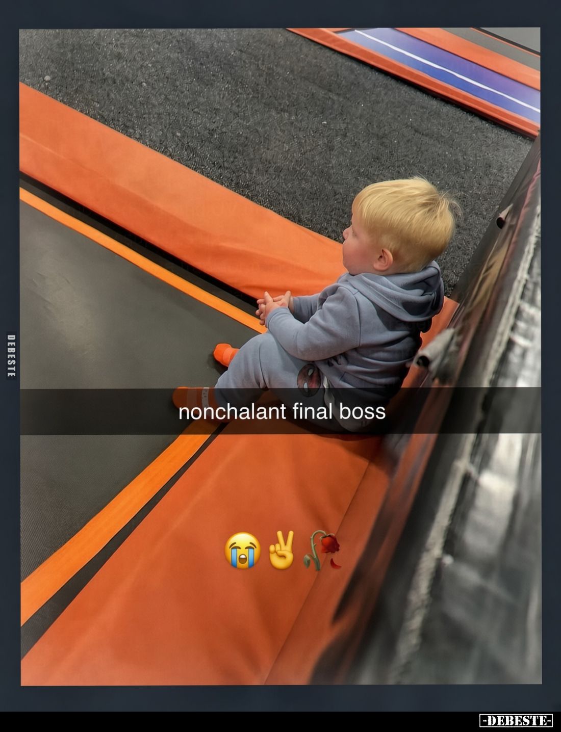 Nonchalant final Boss.