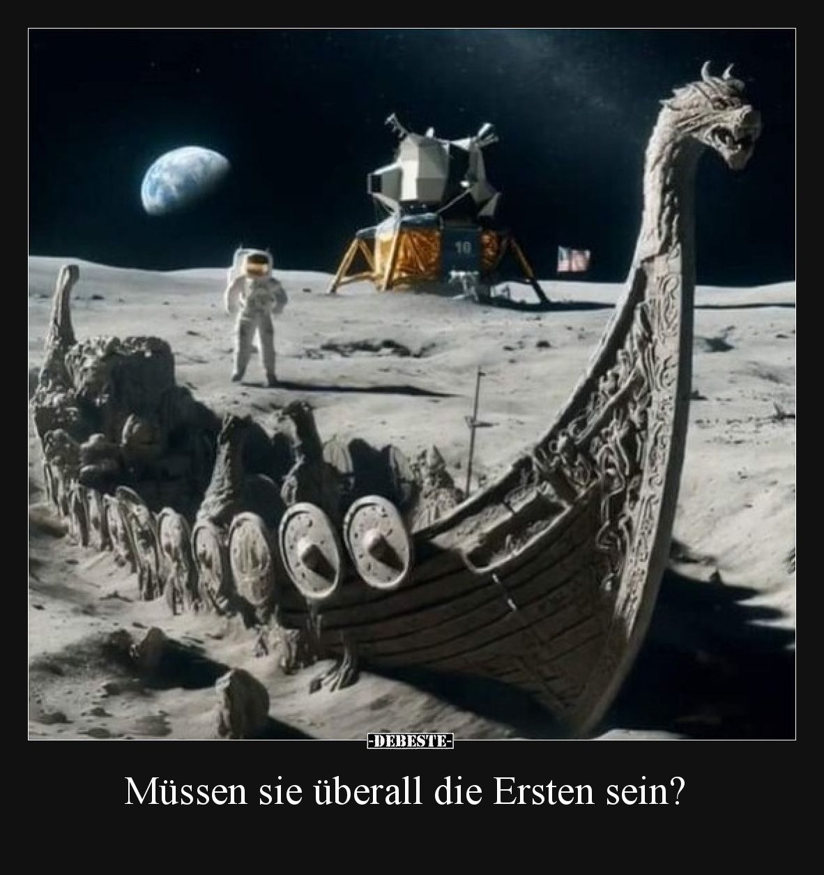 Müssen sie überall die Ersten sein?